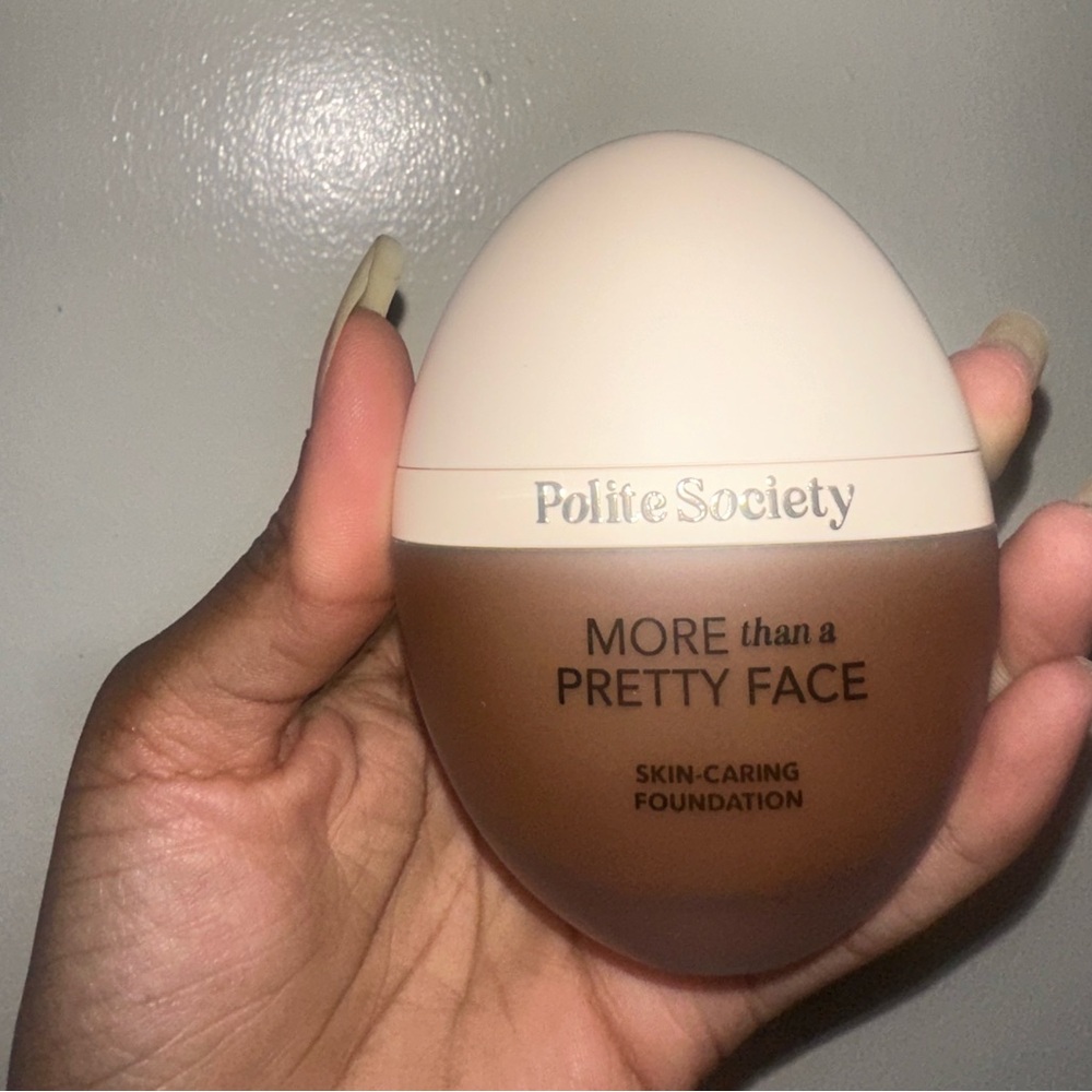 Polite Society More Than a Pretty Face Skin Caring Foundation:Very Deep Neutral1